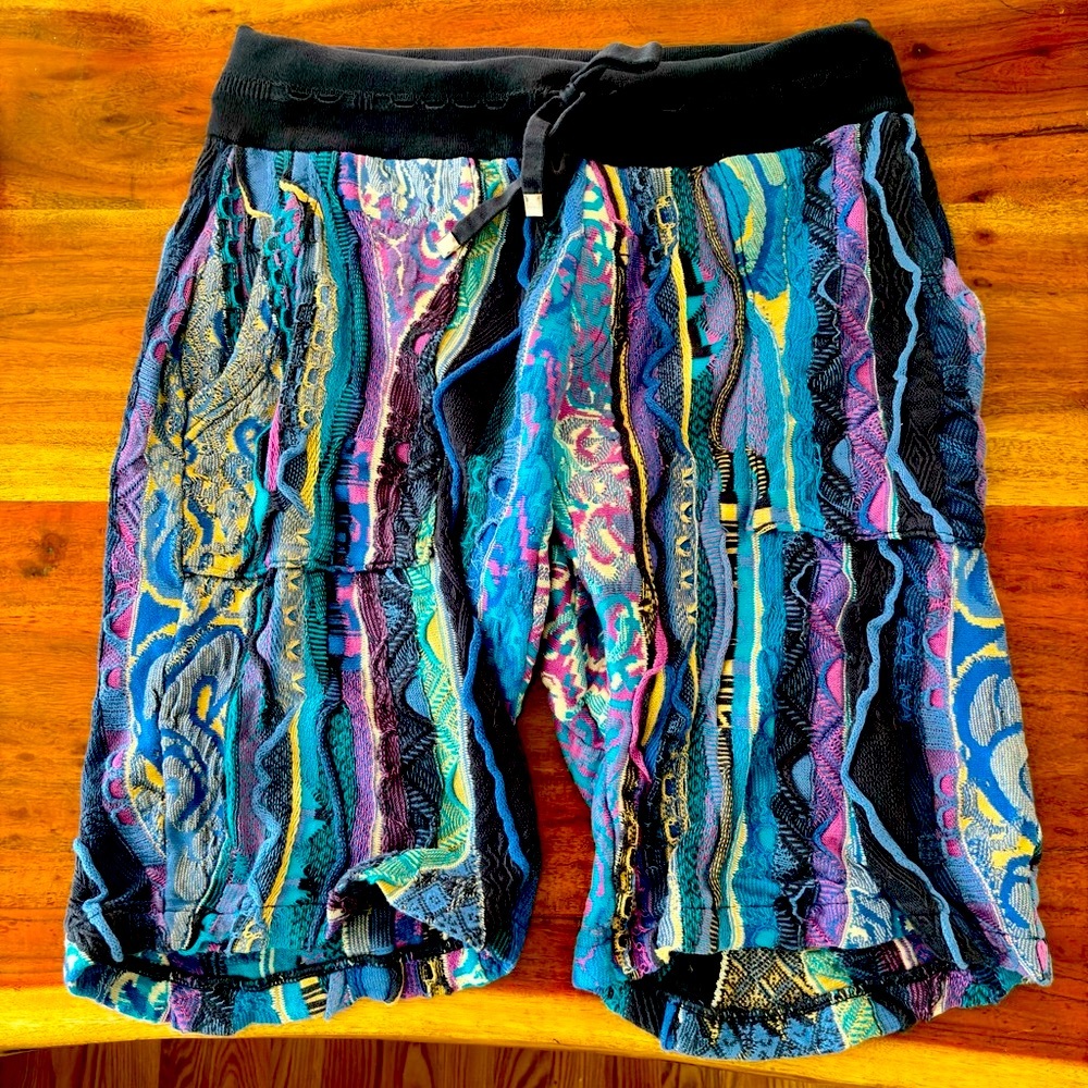 COOGI Multicolor Knit Shorts